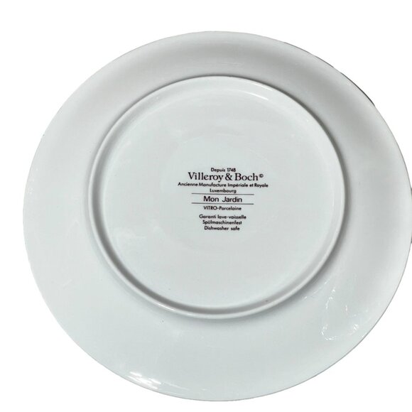 Villeroy & Boch Mon Jardin Fruit Design Saucer Plate Underplate 5 7/8" - Picture 3 of 4
